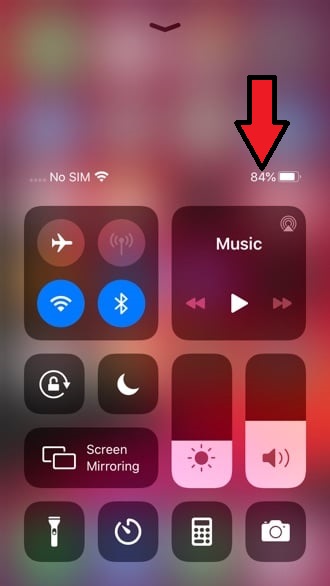 iphone-se-check-battery-percentage-control-center