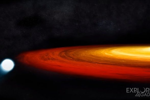 Обнаружена звезда «выжившая» после встречи с черной дырой (видео) » 24Gadget.Ru :: Гаджеты и технологии