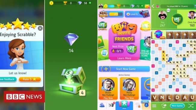 <pre>Поклонники скрэббл хлопают «блестящей мерзостью» новое приложение