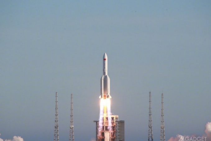 Тяжелая китайская ракета Chang Zheng 5B совершила успешный старт (2 фото + видео) » 24Gadget.Ru :: Гаджеты и технологии