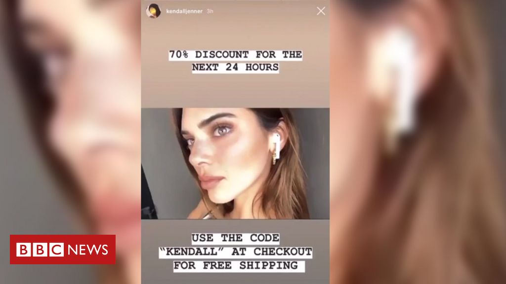 <pre>Кайли и Кендалл Дженнер одобрили «подделку» продуктов Apple в Instagram