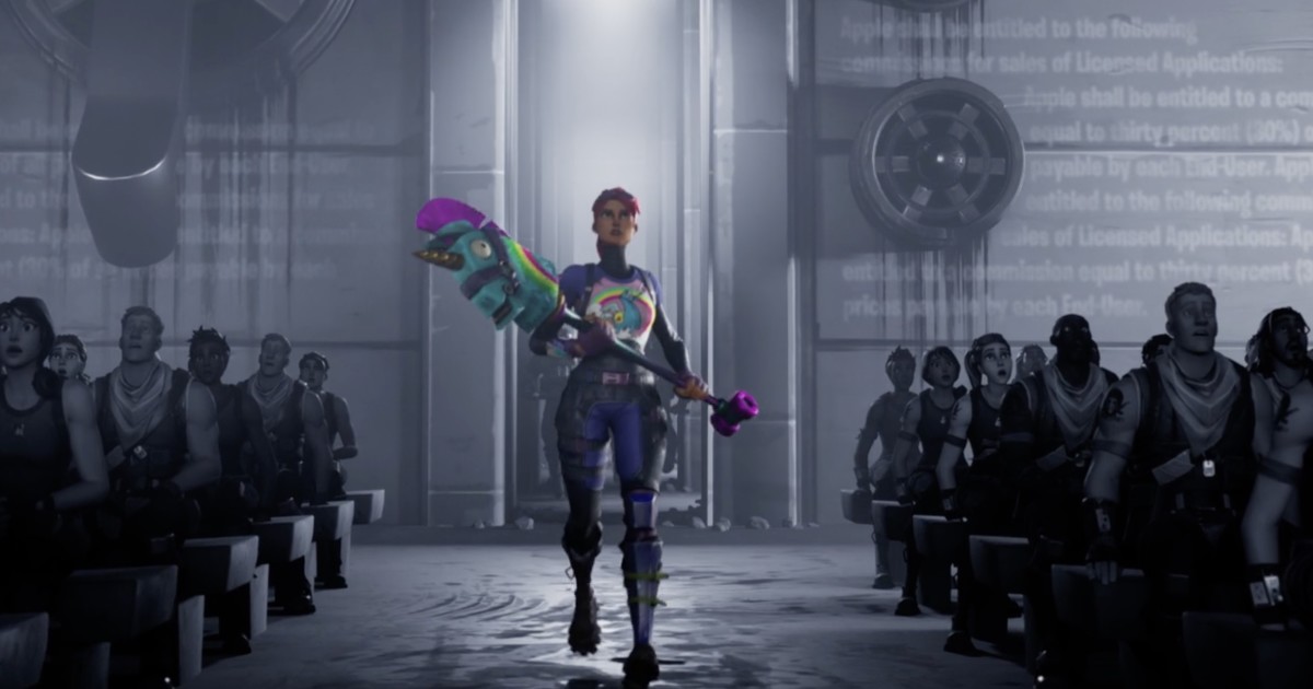 <pre>Хилтцик: Внутри битвы между Fortnite и Apple