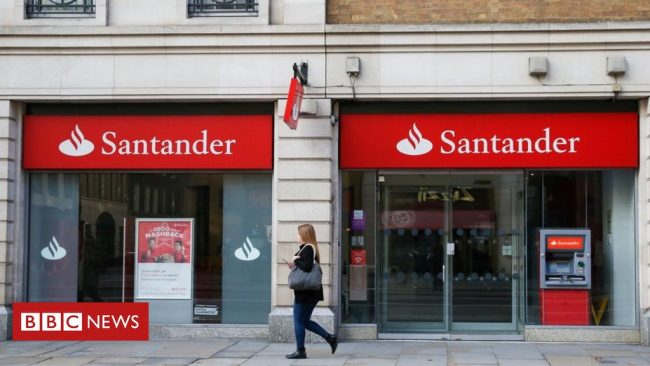 <pre>Сантандер пострадал из-за перебоев в работе онлайн-банкинга накануне праздничных выходных