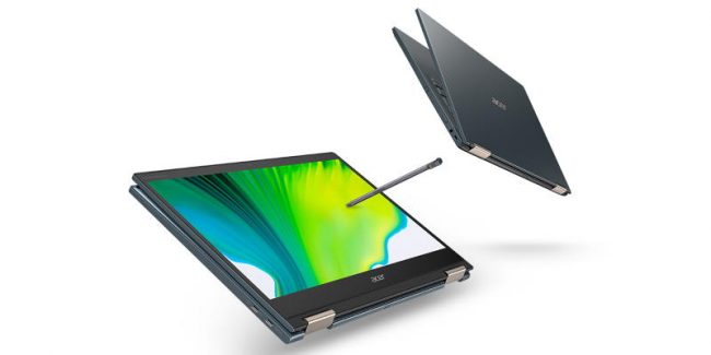 Acer представила ноутбук Spin 7 с процессором Snapdragon и поддержкой 5G