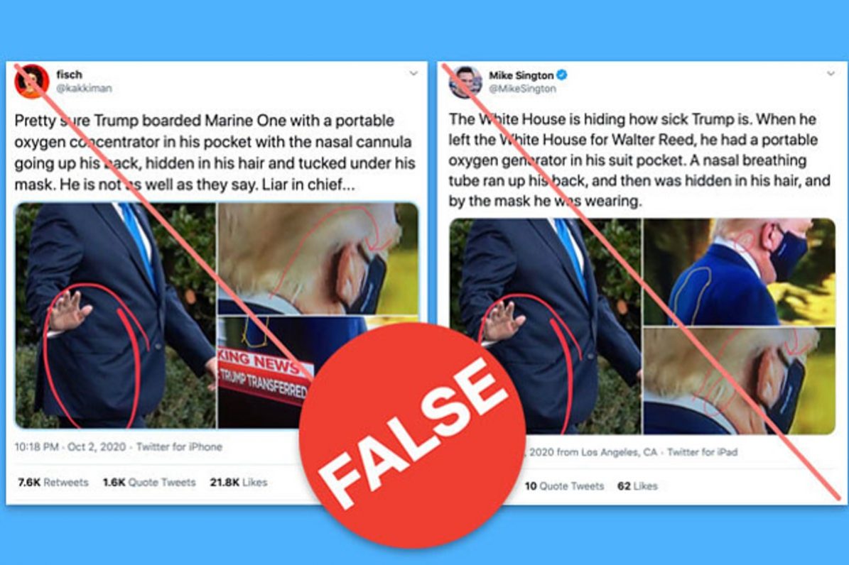 <pre>Обман с диагнозом коронавирус Трампа: список