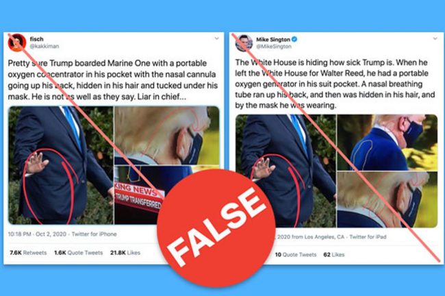 <pre>Обман с диагнозом коронавирус Трампа: список