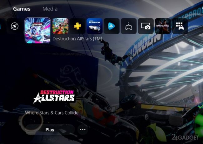 Sony представила пользовательский интерфейс консоли PlayStation 5 (видео) » 24Gadget.Ru :: Гаджеты и технологии