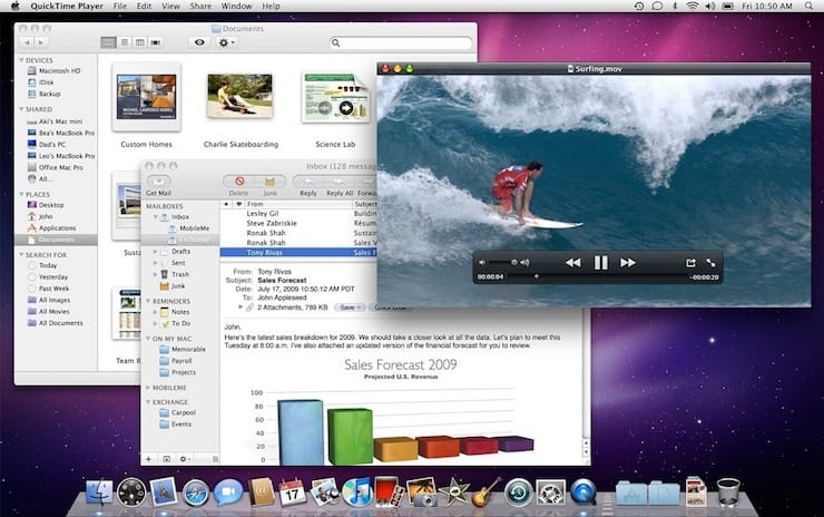 Mac OS X 10.5 Leopard (2007)