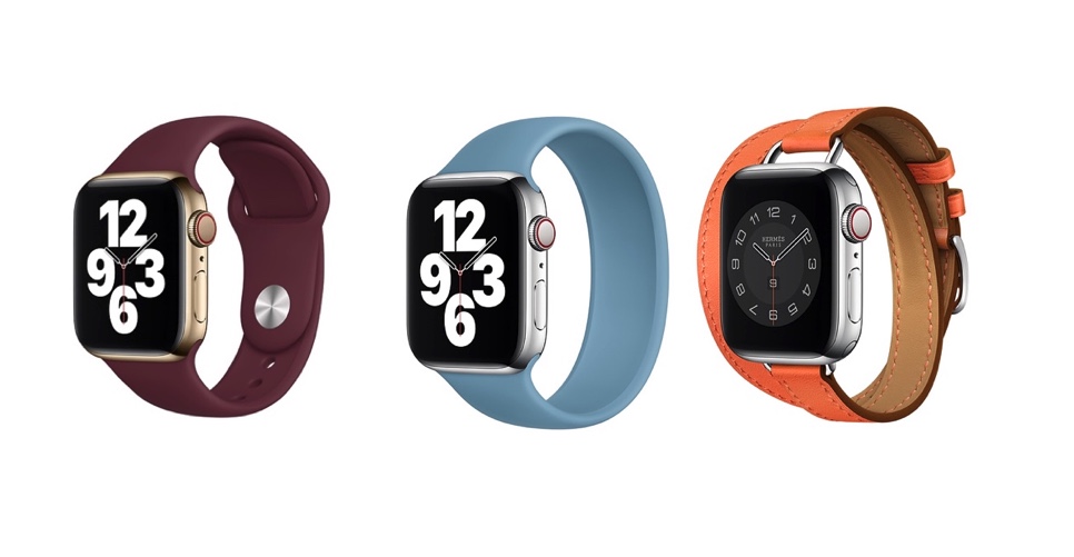Apple выпустила монобраслеты и стандартные ремешки для Apple Watch в новых расцветках