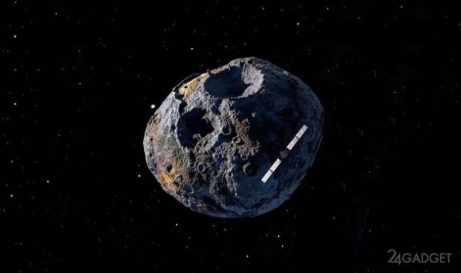 NASA исследует астероид Психея 16