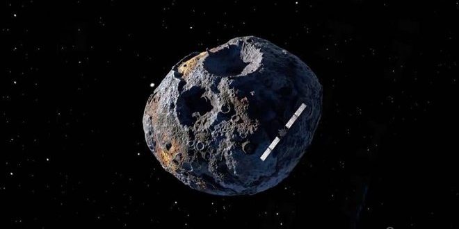 NASA исследует астероид Психея 16