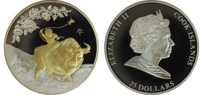 Монеты 5 разных стран, которые станут уместным и ценным подарком в год Быка