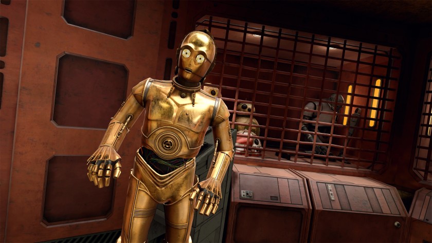  C-3PO - один из знакомых персонажей, которых мы увидим в «Истории с края Галактики». "Width =" 840 "height =" 473 "/> 

<div class=