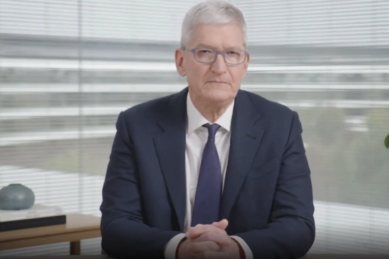 <pre>Генеральный директор Apple предупреждает об алгоритмах, подталкивающих общество к катастрофе