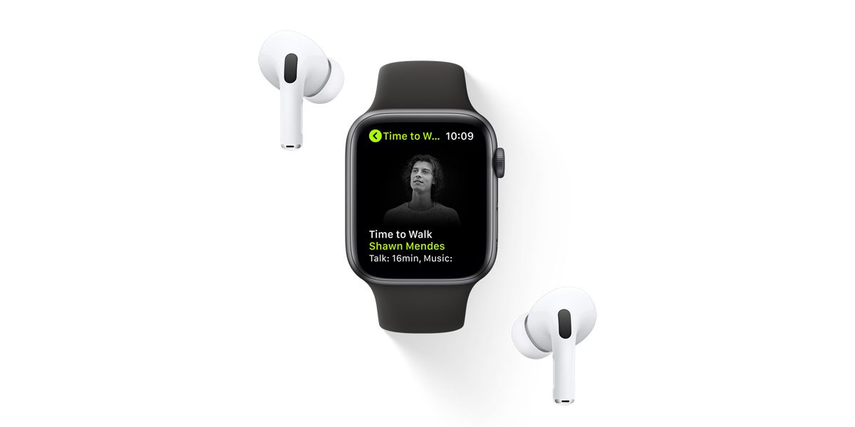 <pre>Время ходить: в Apple Fitness +