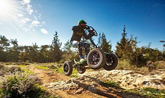 Внедорожный квадроскутер EZRaider-HD4 для спецслужб и экстремалов (3 фото + видео) » 24Gadget.Ru :: Гаджеты и технологии