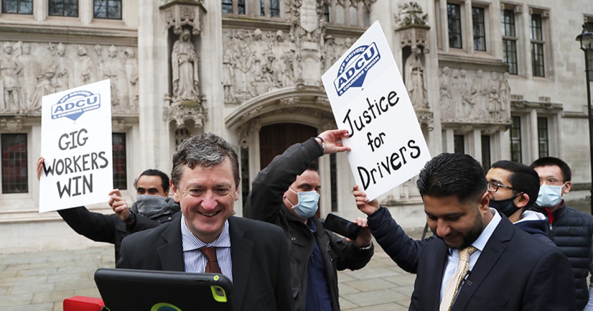 <pre>Хилтцик: Великобритания понимает, что водители Uber - это сотрудники