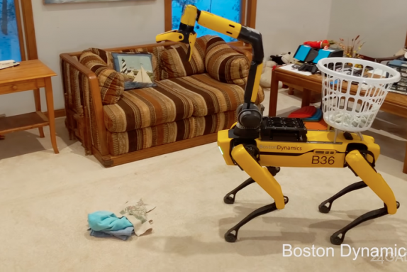 Собакообразный робот Spot получил руку-манипулятор и множество новых профессий (видео) » 24Gadget.Ru :: Гаджеты и технологии