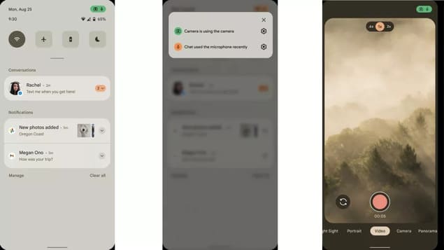 Новый оверлей Android 12