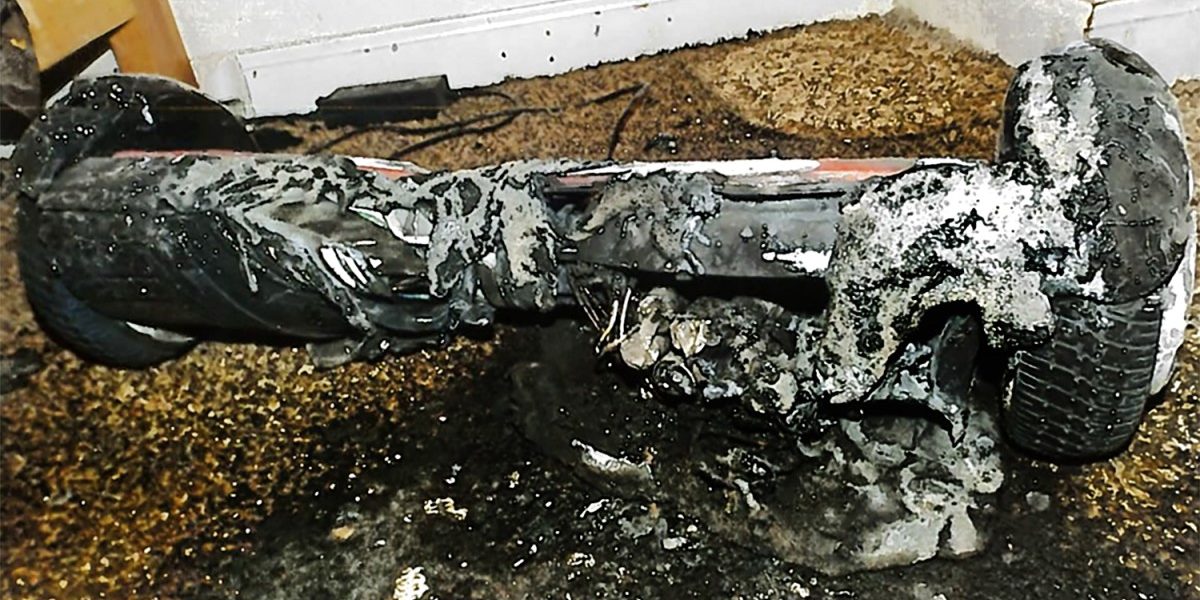 <pre>Сгоревший ховерборд от Amazon приносит пользу потребителям