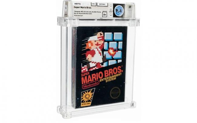 На Heritage Auctions продали запечатанный картридж Super Mario Bros. за $660 000