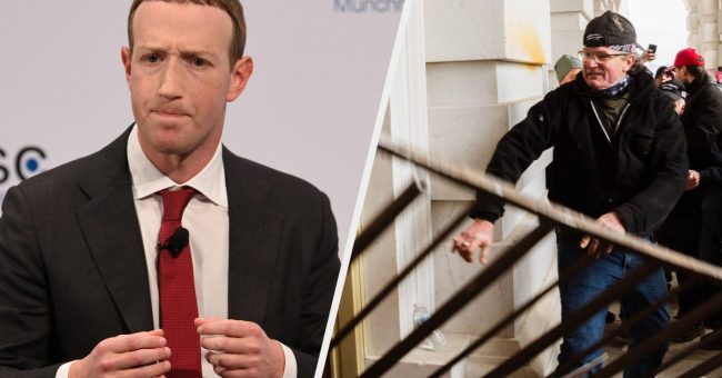 <pre>Facebook заставил своих сотрудников прекратить обсуждение беспорядков Трампа в Вашингтоне