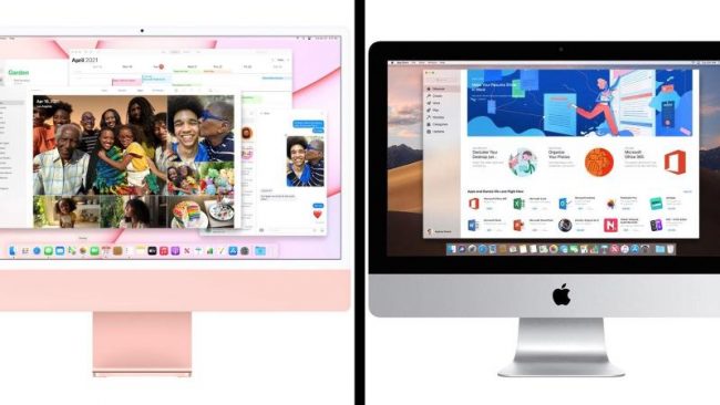<pre>Новый 24-дюймовый iMac и старый 21,5-дюймовый iMac: сравнение нового и старого iMac
