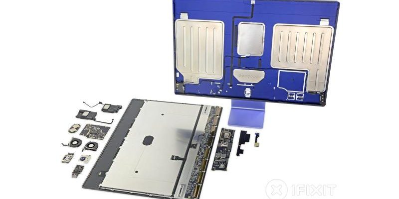 <pre>iFixit сносит новый iMac, называя его «утомительным» ремонтировать