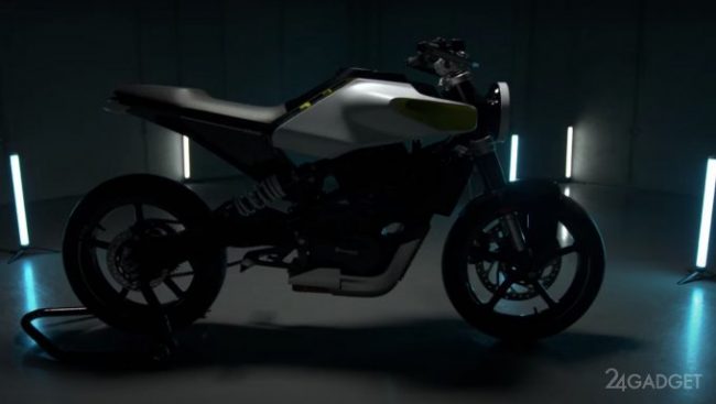 Футуристический электробайк Husqvarna от производителя садового инструмента и электропил (видео) » 24Gadget.Ru :: Гаджеты и технологии