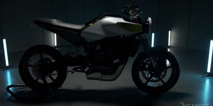 Футуристический электробайк Husqvarna от производителя садового инструмента и электропил (видео) » 24Gadget.Ru :: Гаджеты и технологии