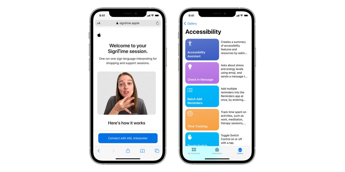 <pre>Apple представляет мощные обновления программного обеспечения, предназначенные для людей с ограниченными возможностями