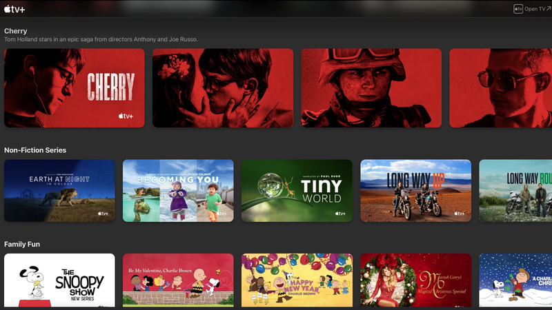 <pre>Что на Apple TV? Что можно смотреть на Apple TV +