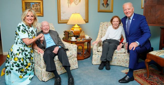 <pre>Гигантские Байдены, Крошечные Картеры: взгляд на искажение фотографий