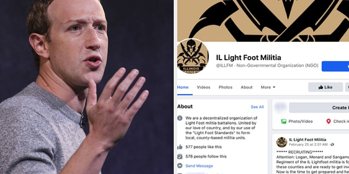 <pre>Ультраправые ополчения вербуют на Facebook, результаты отчета