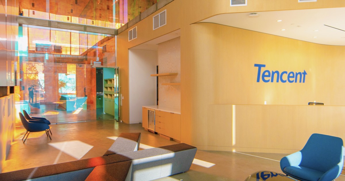 <pre>Китайский технологический гигант Tencent расширяет свое присутствие в Плайя-Виста