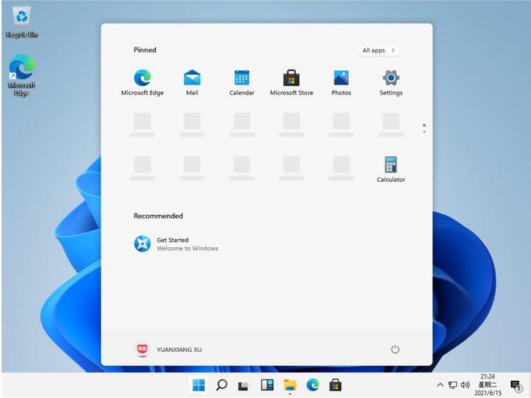 <pre>Утечка сборки Windows 11 показывает интерфейс, похожий на Windows 10X