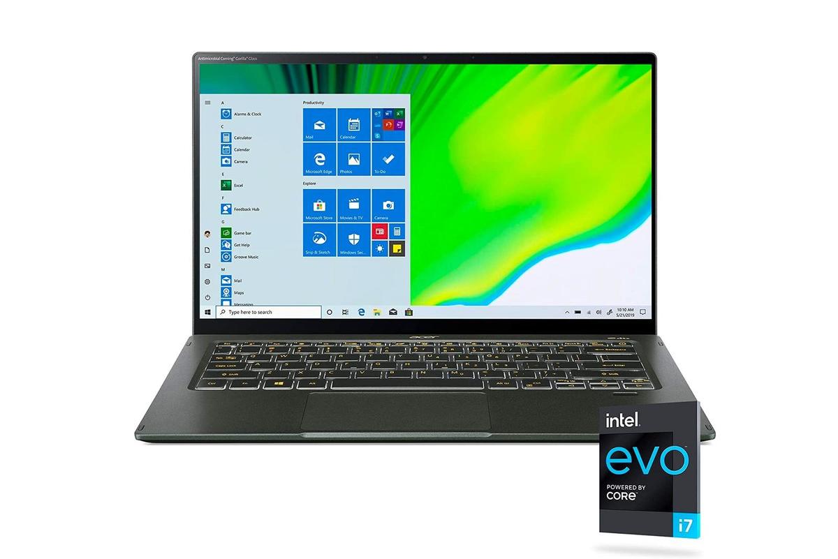  6.jpg" height = "auto" width = "1200" </span> </noscript></p>
<p> Если вы хотите купить новый ноутбук с Windows 10 во время распродажи Prime Day, вам следует рассмотреть Acer Swift 5. </p>
<p> Этот ноутбук работает под управлением Windows 10 Home и оснащен 14-дюймовым сенсорным дисплеем Full HD, процессором Intel i7, графикой Intel Iris Xe, 16 ГБ оперативной памяти и SSD-накопителем на 1 ТБ. </p>
<p>        <a href=