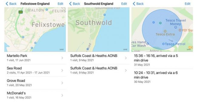 <pre>Как просмотреть и удалить историю местоположений на iPhone