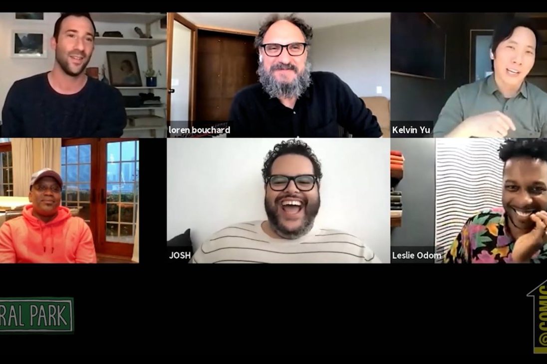 <pre>Apple TV + Актеры и продюсеры «Центрального парка» появляются на панели Comic-Con