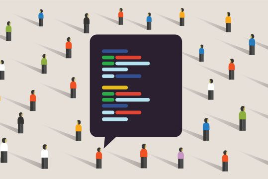 <pre>Корпоративное участие в сообществе открытого исходного кода