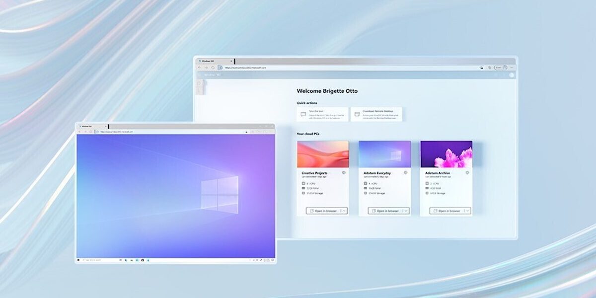 <pre>Поприветствуйте облачный ПК с Windows 365
