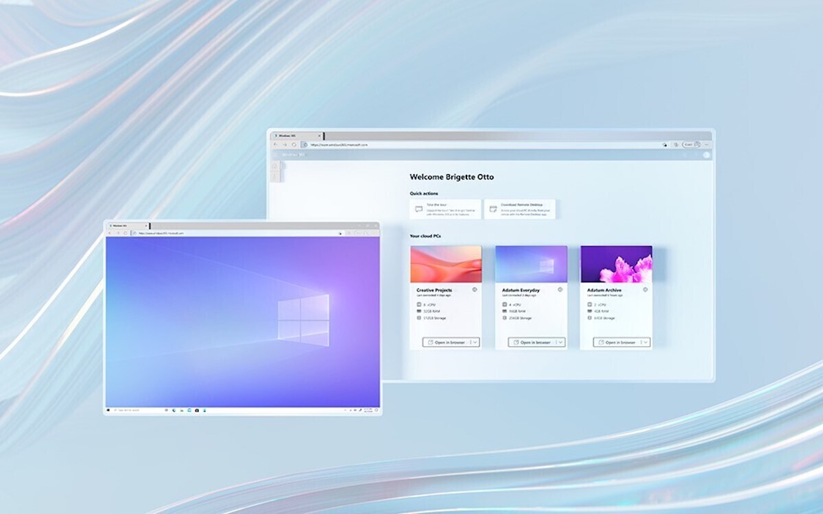 <pre>Поприветствуйте облачный ПК с Windows 365