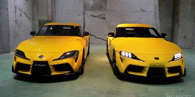 LEGO создала действующую модель спортивного автомобиля Toyota Supra GR в натуральную величину (5 фото) » 24Gadget.Ru :: Гаджеты и технологии