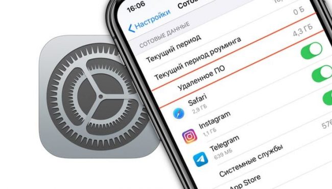 Почему «Удаленное ПО» в настройках мобильного интернета на iPhone потребляет трафик