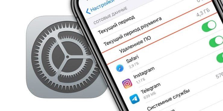 Почему «Удаленное ПО» в настройках мобильного интернета на iPhone потребляет трафик