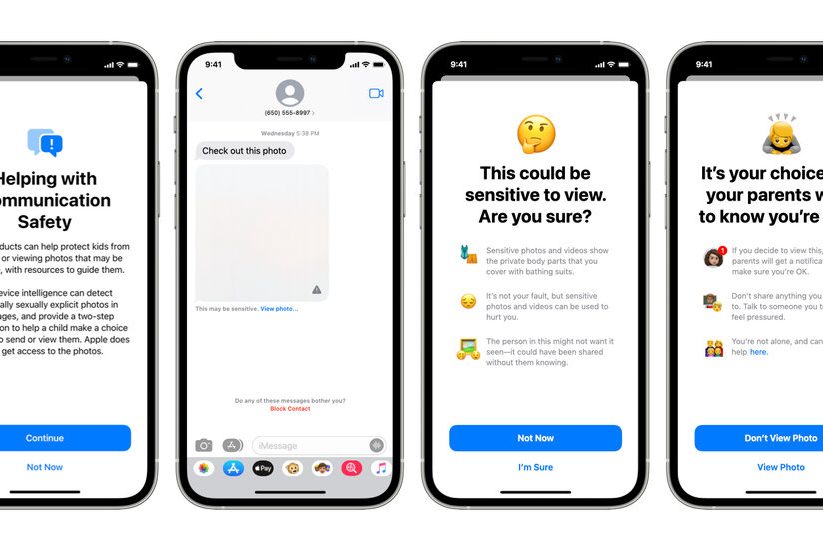 <pre>В iPhone от Apple появятся новые инструменты для выявления сексуального насилия над детьми