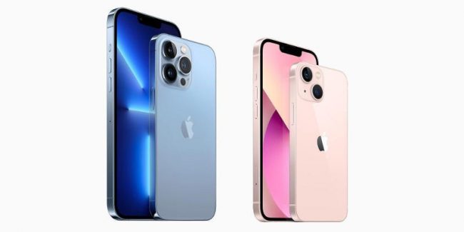 <pre>iPhone 13 против iPhone 13 Pro