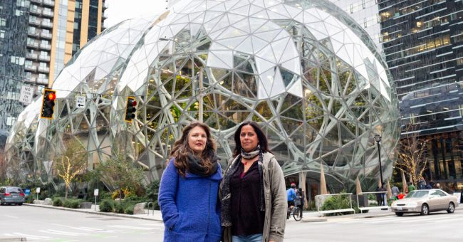 <pre>Amazon соглашается с активистами, которые утверждают, что их уволили незаконно.