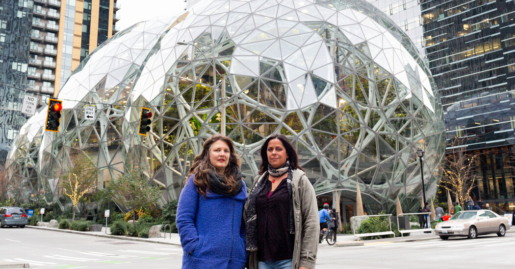 <pre>Amazon соглашается с активистами, которые утверждают, что их уволили незаконно.