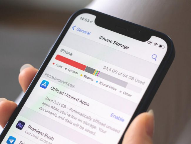 <pre>«Хранилище iPhone почти заполнено» после установки iOS 15? Вот чего НЕ делать